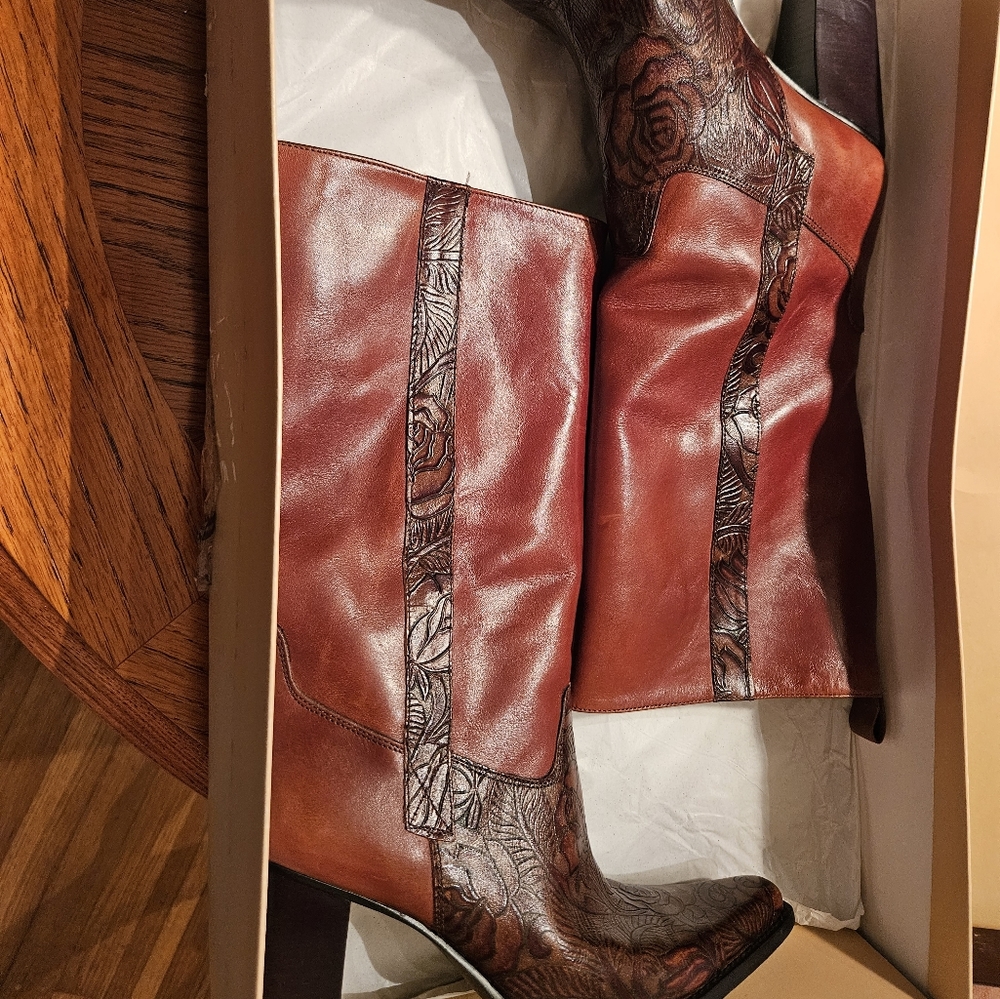 Antonio Milani Italian Leather Boots